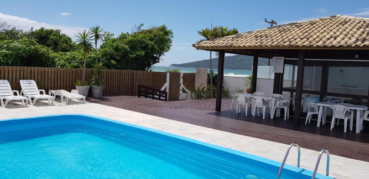Apartamento Ilha Dos Patos Ingleses Na Beira Do Mar Florianópolis 外观 照片